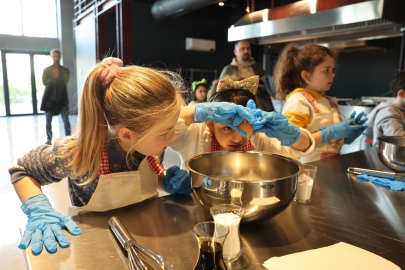 Bursalı minik eller mutfakta!