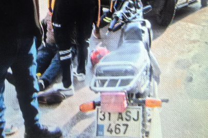 Bursa'da baba kız motosiklet kazasında hastanelik oldu!