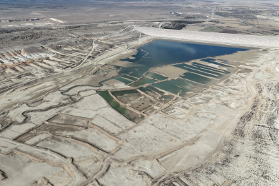50 yıllık su ihtiyacı için yapılan baraj kurudu
