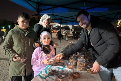 Nilüfer Belediyesi’nden kandil simidi ikramı