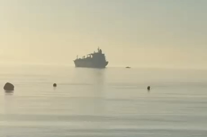 Bir ilçe ayakta: Gemiden amonyak kokusu yayıldığı iddiası!