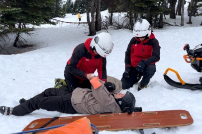 Uludağ'da sömestir boyunca hep hayat kurtardılar