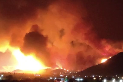 Bursa’da orman yangını Karahıdır Mahallesi’ne ulaştı