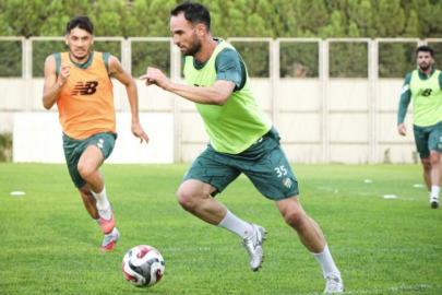 Bursaspor Mersin deplasmanı hazırlıklarına başladı