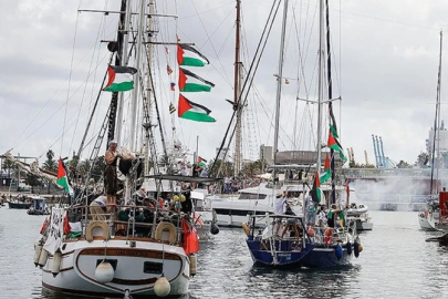 Küresel Sumud Filosu üzerinde dron hareketliliği!