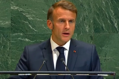 Macron BM kürsüsünde dünyaya ilan etti!