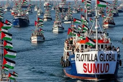 Adım adım Gazze'ye! Sumud Filosu yüksek riskli bölgede!