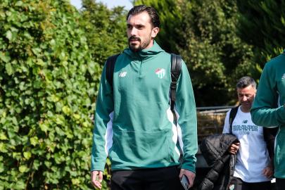 Bursaspor'un Aksaray yolculuğu başladı