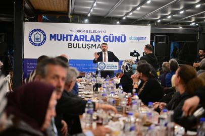 Başkan Yılmaz Yıldırımlı muhtarlarla buluştu