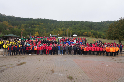 Bursa'da akredite ekipler Ericek Adrenalin Park'ta yarıştı