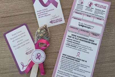 Uludağ Elektrik’ten 'Pembe Fatura' ile meme kanseri farkındalığı
