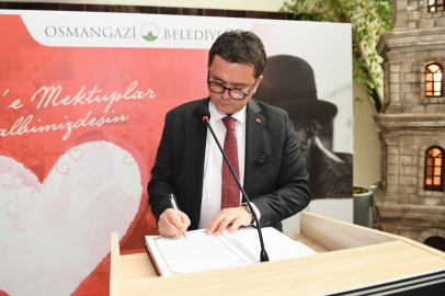 Osmangazi Belediyesi’nden kalplere dokunan proje: Atatürk Defteri