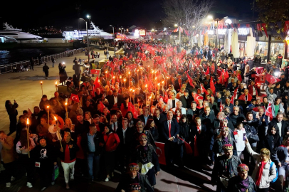Mudanya’da Cumhuriyet Bayramı görsel şölene dönüştü