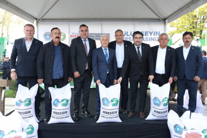 Bursa’da çiftçilere 44 ton tohumluk buğday desteği
