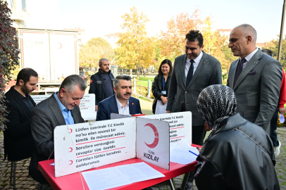 Yıldırım Belediyesi’nden Kızılay’a destek ve dayanışma mesajı