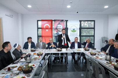 Başkan Aydın Mehmet Akif Mahallesi sakinleriyle kahvaltıda buluştu