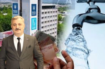 Anahtar Parti Bursa'dan su zammına tepki