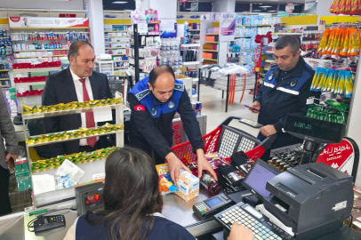 Gemlik’te marketlerde sıkı denetim