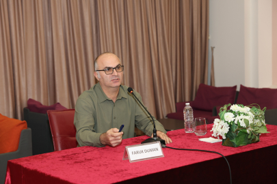 Faruk Duman, Nilüfer'de Edebi Kazılar’da yeni romanını anlattı