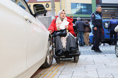 Osmangazi'de engelli yolları için örnek farkındalık çalışması