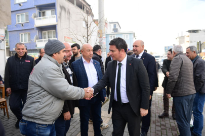 Başkan Aydın, Çiftehavuzlar’da vatandaşlarla buluştu