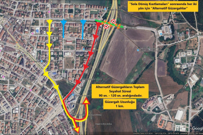 Görükle Kavşağında trafiği rahatlatacak yeni düzenleme