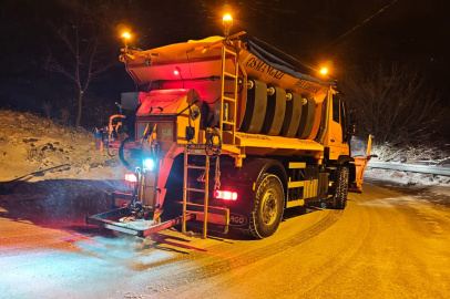 Osmangazi Belediyesi’nden karla mücadelede yoğun mesai