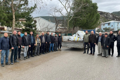 Büyükşehir’den afetten etkilenen çiftçilere sera desteği