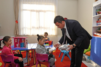 Başkan Aydın özel çocukların karne sevincini paylaştı