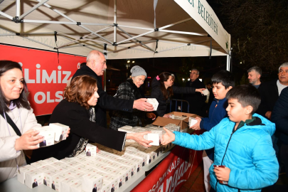 Osmangazi Belediyesi’nden Miraç Kandili ikramı