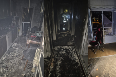 Bursa İtfaiyesi'nden İnegöl'deki yangına anında müdahale