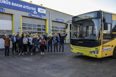 BURULAŞ’ta Yarıyıl Şenliği: Öğrenciler raylı sistemleri yerinde tanıdı