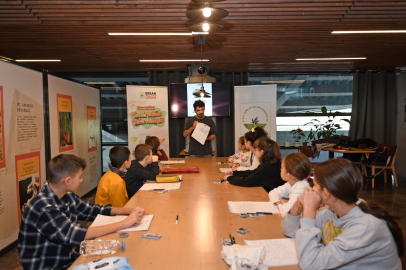 Minik yetenekler Panorama 1326’da masal dünyalarını çizdi