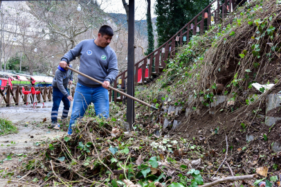 Büyükşehir'den Misi Köyü’nde kapsamlı dere temizliği