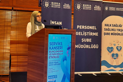 Bursa Büyükşehir’den serviks kanserine karşı farkındalık etkinliği