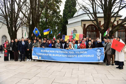 Uluslararası öğrenciler Bursa’yı Tanpınar’ın gözüyle keşfetti