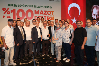 Bursa Büyükşehir’den üreticiye yüzde 100 hibeli mazot desteği