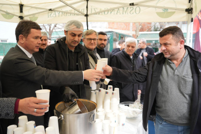 Başkan Aydın’dan Mehmet Akif Mahallesi’ne sıcak ikram