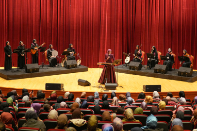 Kestelli kadınlar Mezopotamya ezgileriyle buluştu