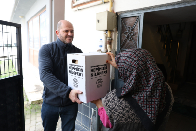 Nilüfer Belediyesi Ramazan’da ihtiyaç sahiplerinin yanında