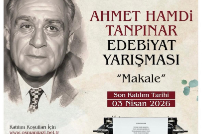 Ahmet Hamdi Tanpınar Edebiyat Yarışması'nın başvuruları başladı