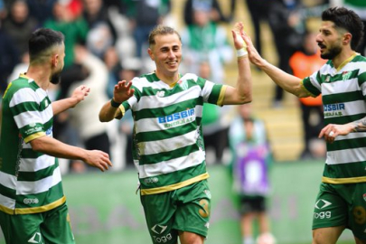 Bursaspor’dan evinde 6 gollü şov