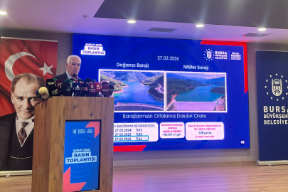 Başkan Bozbey Bursa'da barajların son durumunu paylaştı