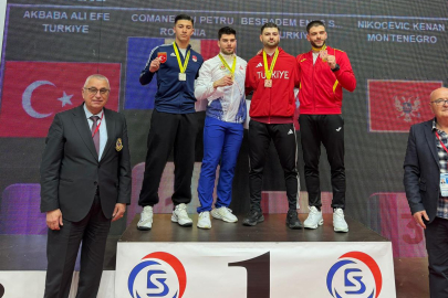 Bursa Büyükşehir Belediyespor’un karatecisi Balkan üçüncüsü