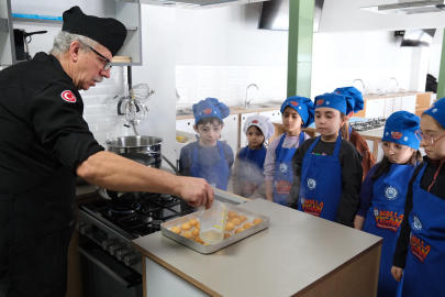Yıldırım’da küçük şefler Ramazan tatlıları yaptı