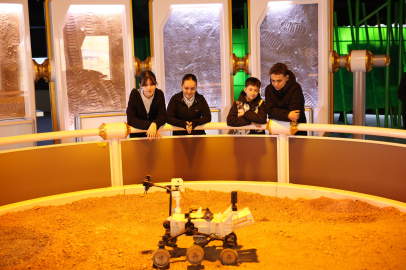 Minik kaşifler GUHEM’de uzayla tanıştı