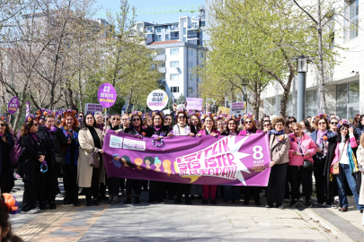 Nilüfer’de 8 Mart’ta kadınlar eşitlik için yürüdü