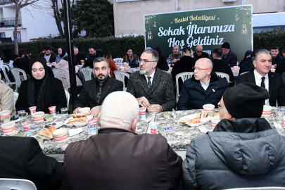 Kestel Kale Mahallesi’nde birlik ve beraberlik sofrası