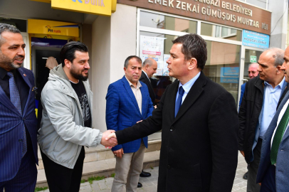 Başkan Aydın Emek Zekai Gümüşdiş Mahallesi’nde vatandaşlarla buluştu