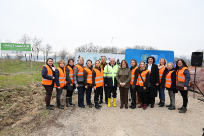 Nilüfer’de atıl arazi Umut Ormanı’na dönüştü